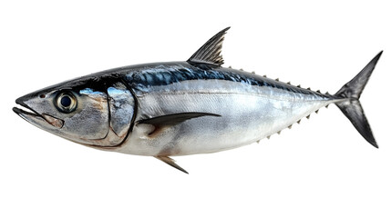 Fototapeta premium Tuna little tunny isolated on white