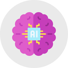 Machine Learning icon vector illustration