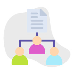 Classification icon vector illustration