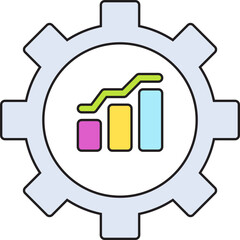 Optimization icon vector illustration