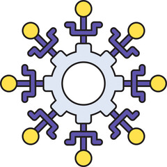 Complexity icon vector illustration