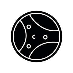 Glass break detector flat icon