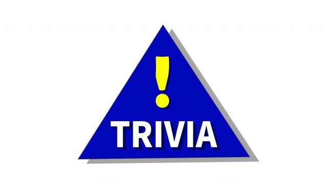 Trivia &mdash; interesting but insignificant facts or details.