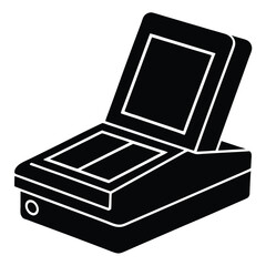 isolated diagnostic scanner on white background