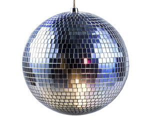 disco ball isolated on white