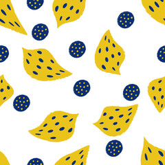 Abstract Bold Color Seamless Pattern with Charcoal Texture. Seamless Pattern on Transparent Background