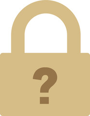 Forgot Password Fill Color Icon