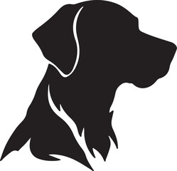 The dog simple icon. Vector ICON all icon Viktor.