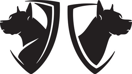 The dog simple icon. Vector ICON all icon Viktor