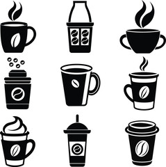 Obraz premium Coffee Mug Vector Art and Illustration