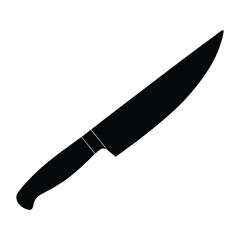  Knife silhouette vector illustration 