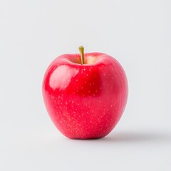 Single Red Apple Studio Shot
