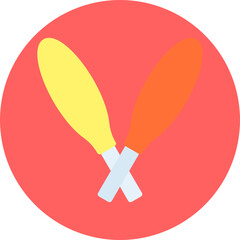 Sticks icon vector illustration