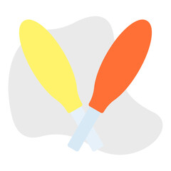 Sticks icon vector illustration