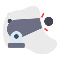 Cannon icon vector illustration