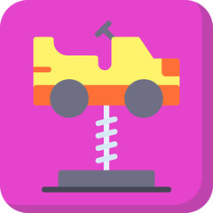 Cars Swing icon vector illustration