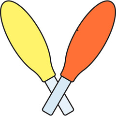 Sticks icon vector illustration