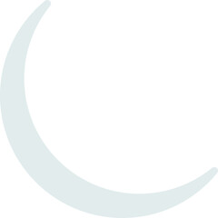 Crescent icon vector illustration