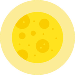 Full Moon icon vector illustration