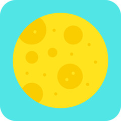 Full Moon icon vector illustration
