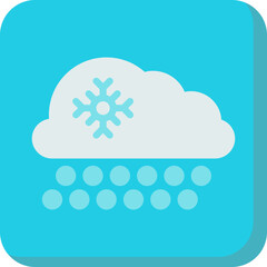 Sleet icon vector illustration