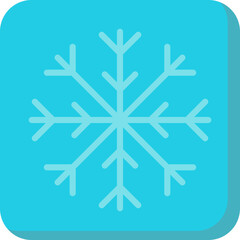 Snowflake icon vector illustration