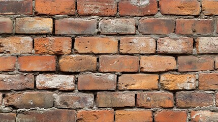 Obraz premium Old uneven brick wall forming a textured background