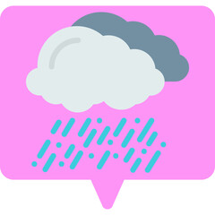 Rain icon vector illustration