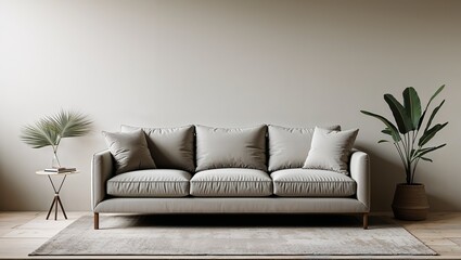 A simple yet stylish sofa that complements any minimalist living room