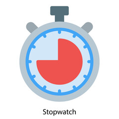 Stopwatch icon vector illustration