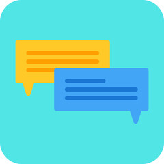 Conversation icon vector illustration