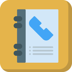 Phonebook icon vector illustration