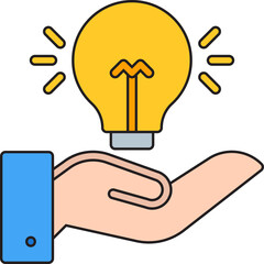 Solution icon vector illustration