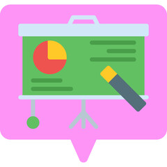 Explain icon vector illustration