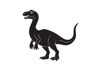 Obraz premium Dinosaur vector, Dinosaur Icon, silhouette Of A Dinosaur