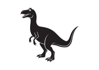 Obraz premium Dinosaur vector, Dinosaur Icon, silhouette Of A Dinosaur