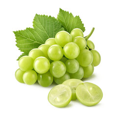 shine muscat PNG, transparent background