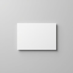 Fototapeta premium Blank canvas minimalistic design white background modern art creative space empty template artistic expression clean layout