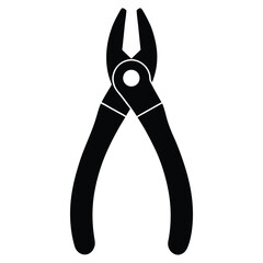 Isolated Multipurpose Pliers on White Background