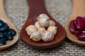background of legumes