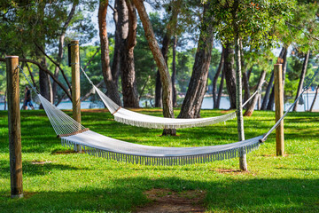 recreation area - hammocks