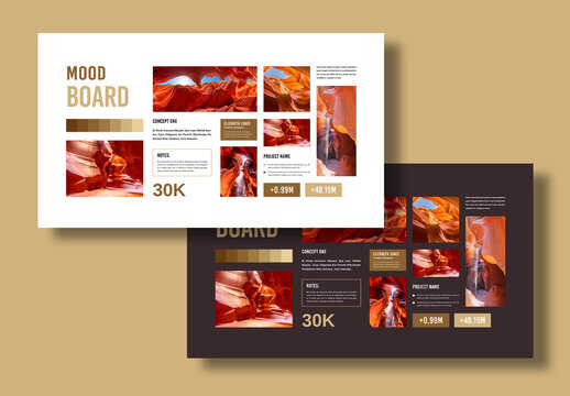 Brand Mood Board Template