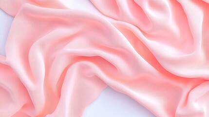 Fototapeta premium Peach Silk Drape Texture