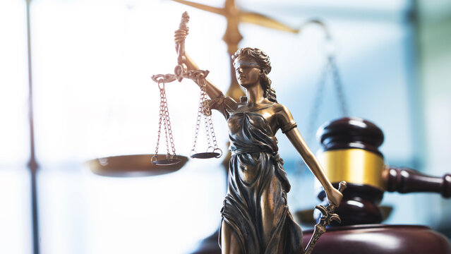 Scales of Justice symbol, legal and law concept