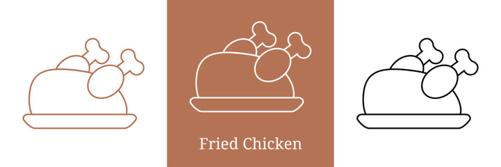 chicken turkey icon "NO AI!