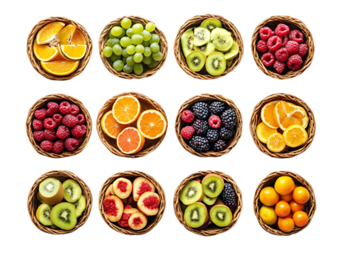 Delicious Fruit Baskets for Your Table
