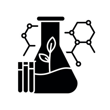 Bioremediation flat icon.