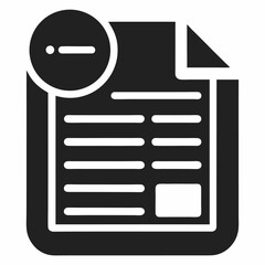 Invoice, bill, receipt, tax and payment concept editable stroke outline icons set isolated on white background