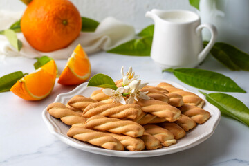 Koulourakia - greek handmade butter cookies - Greek Easter cookies koulourakia