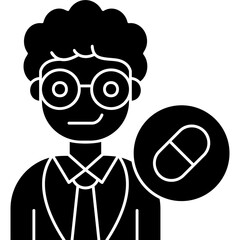 Capsule Icon Vector Element